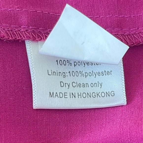 Blaque Label Anthology Strapless Magenta Dress - Picture 9 of 10